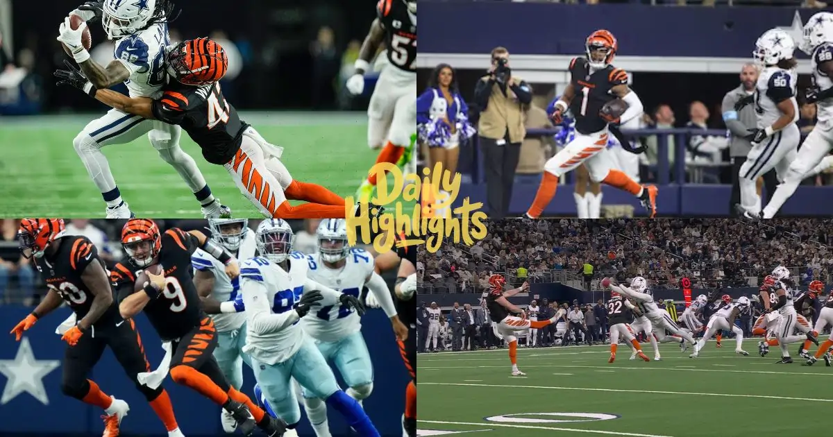 Bengals vs Dallas Cowboys Match Highlights