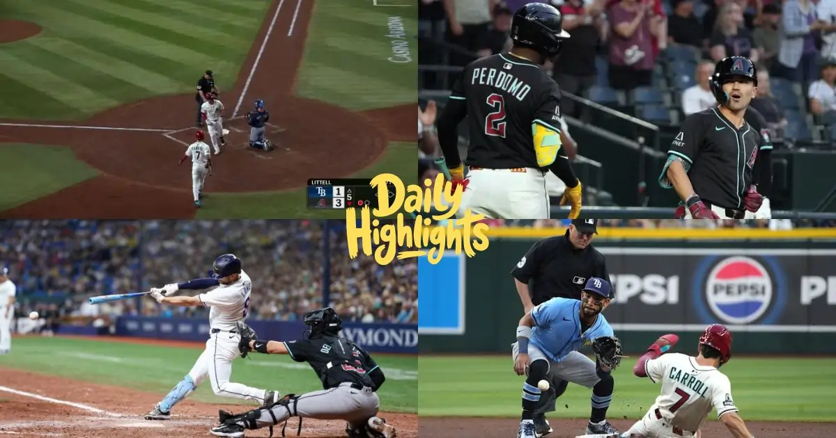 Diamondbacks vs Tampa Bay Rays Match Highlights