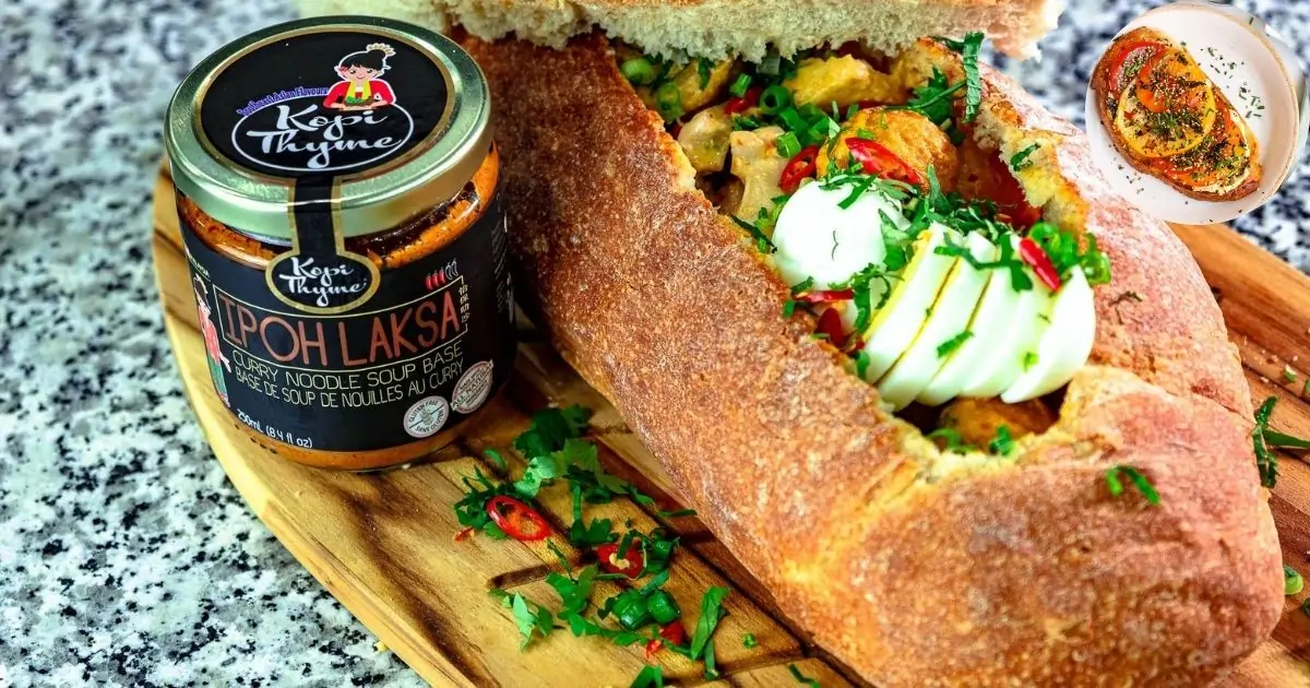 Laksa Tomato Bread
