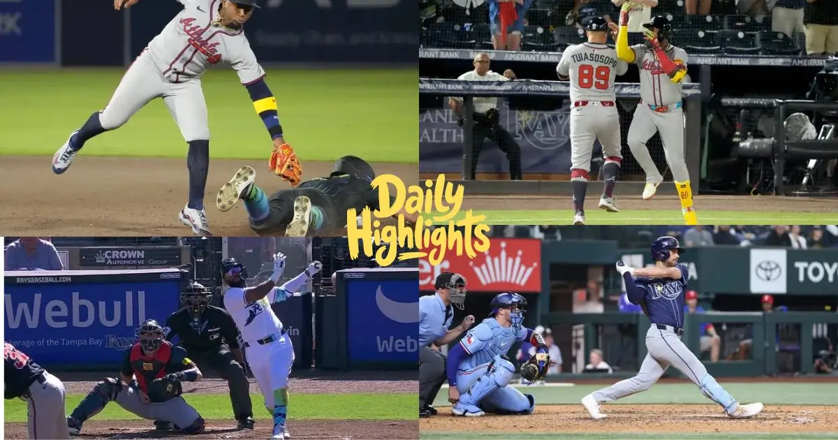 Tampa Bay Rays vs Atlanta Braves Match Highlights