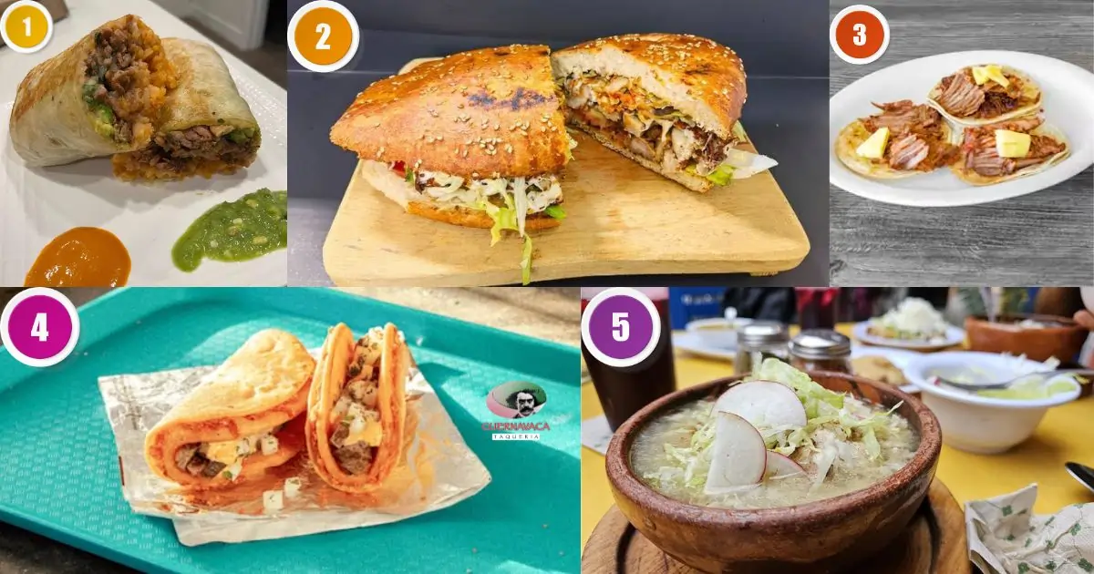 Must-Try Dishes at Taqueria Cuernavaca MEnu