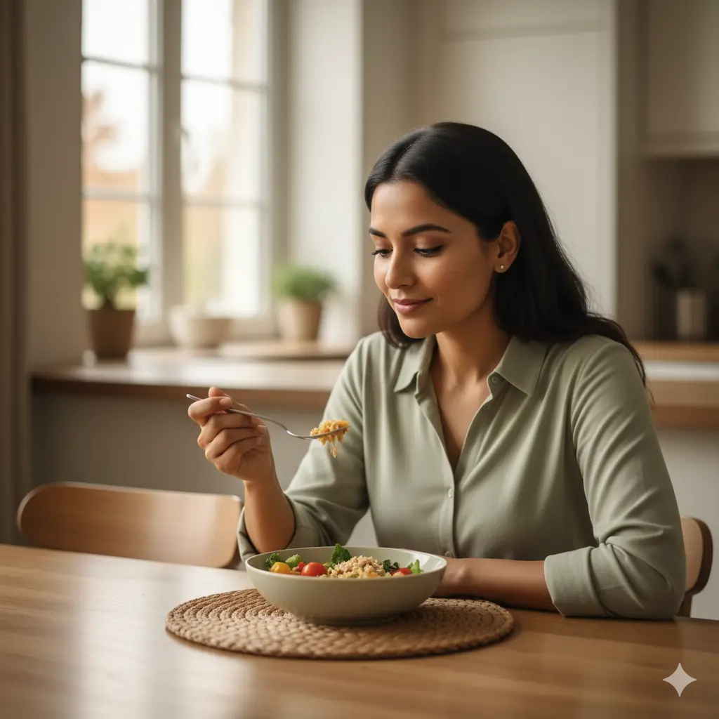 Practice Mindful Eating Attentive Meal Enjoyment