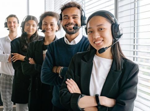 call center headsets