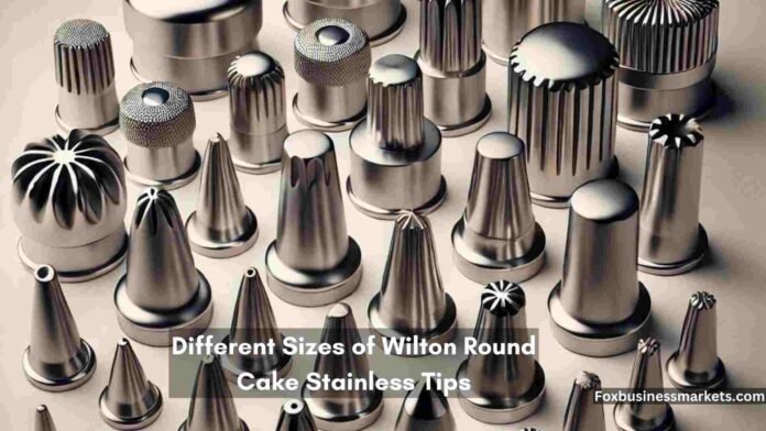 Different Sizes of Wilton Round Cake Stainless Tips