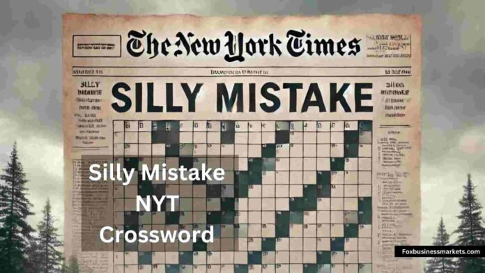 Silly Mistake NYT Crossword