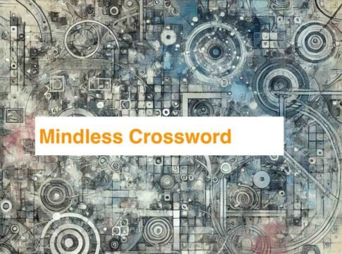 Mindless Crossword Clue