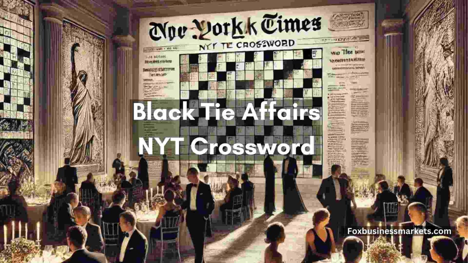 Black Tie Affairs NYT Crossword Top Clue Solution Guide