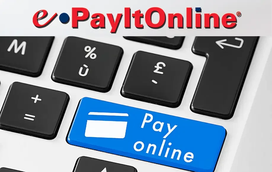 ePayItOnline secure payment keyboard button for fast online bill pay and credit card transactions