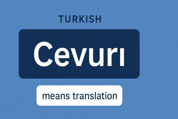 Cevurı Everything You Need to Know About Cevurı (2025)