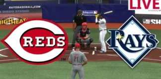 Cincinnati Reds Vs Tampa Bay Rays Match Player Stats