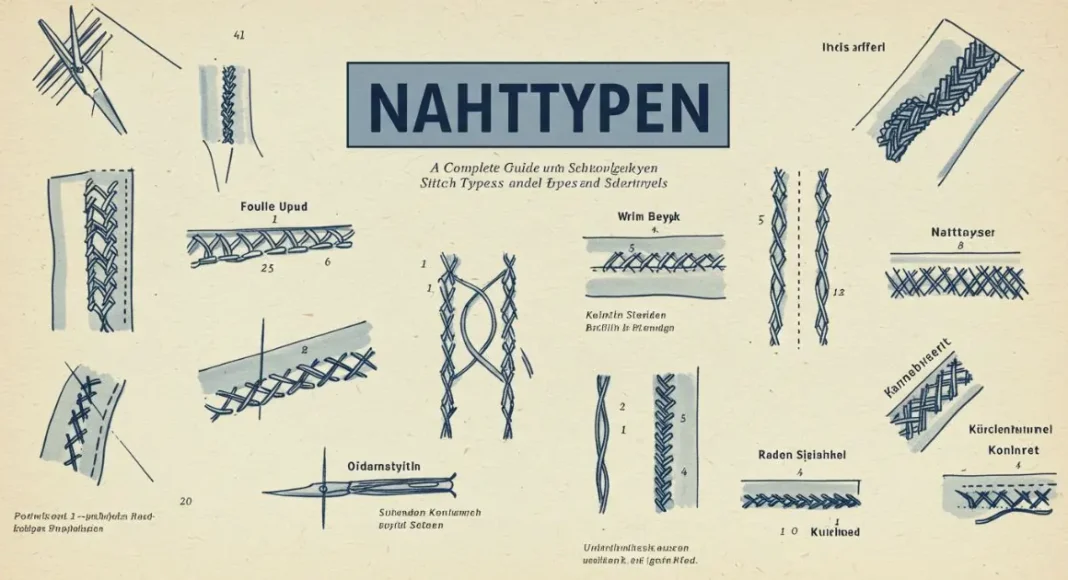 Nahttypen Explained: 6 Essential Seam Types for Sewing Success
