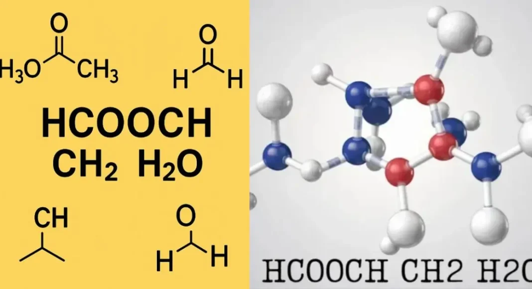 hcooch ch2 h2o What is HCOOCH CH₂ H₂O? Meaning, Reaction & Uses