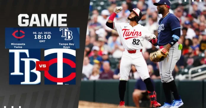 Minnesota Twins vs Tampa Bay Rays Match Player Stats & Highlights (2025)