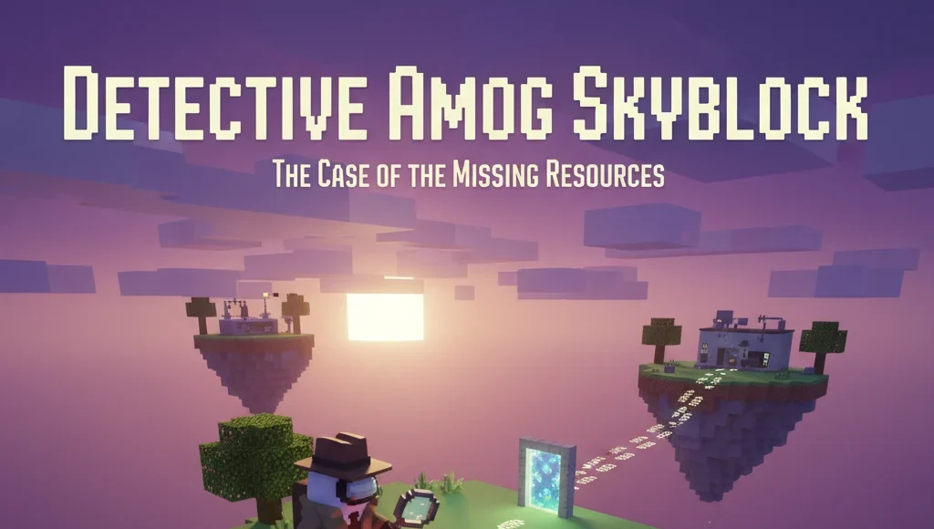 Detective Amog Skyblock: The Ultimate Skyblock Mystery Adventure 2025