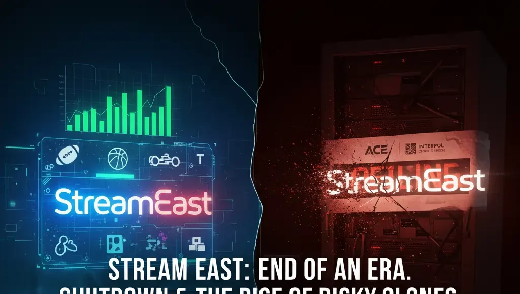 StreamEast Shutdown 2025: What Happened & Legal Alternatives Guide