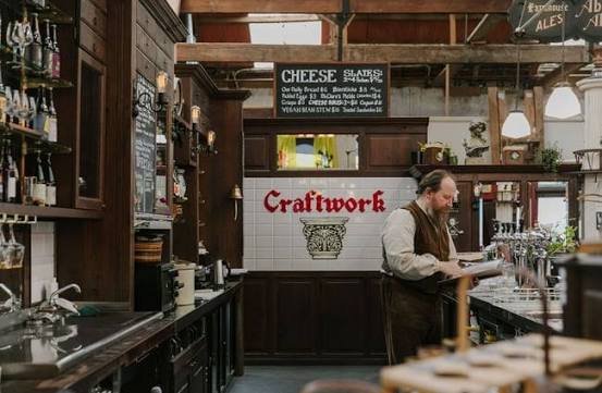 Inside Craftwork Brewery