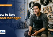 How to Be a Good Manager: A Practical Guide for New Managers How to be a good manager featured image showing a bike shop manager listening to an employee during a one-on-one conversation