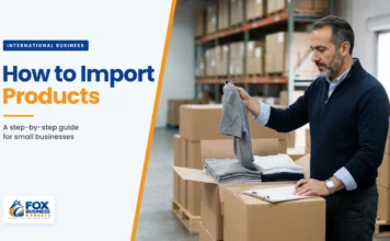 How to Import Products into the US: A Simple, Proven Guide How to import products: small business owner inspecting a newly imported shipment of cotton T-shirts in his warehouse