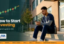 How to Start Investing in the US: A Beginner’s Guide for 2026 How to start investing: young nurse in scrubs checking an investing account on his phone outside a hospital